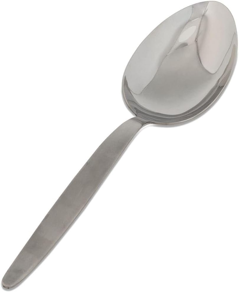 Kunz 9-inch spoon suitable for basting and hot dishes during cooking.