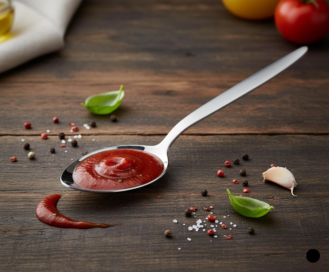 BNAZIND Kunz spoon with brushed finish adds professional appeal.
