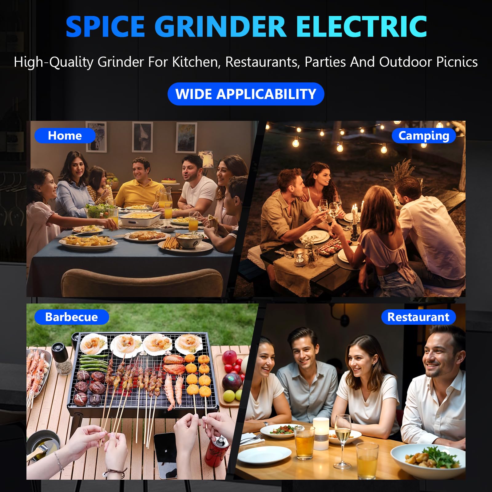 BoAn Gravity grinder one-hand operation frees the other hand during prep