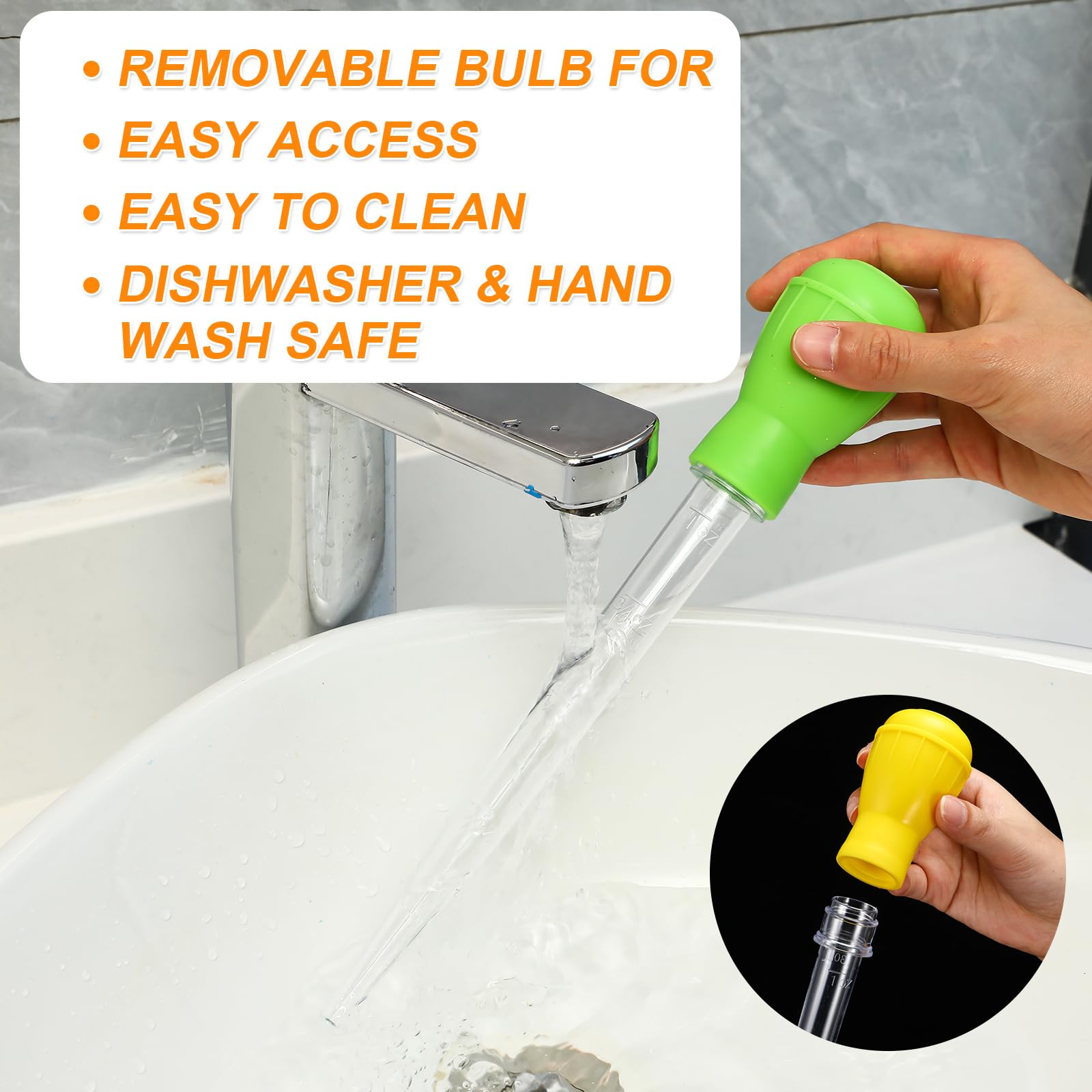 Boao cleaning brushes keep utensils tidy and ready.