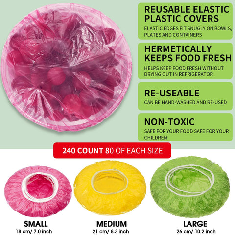 Boao pink 18cm bowl cover keeps bowls sealed and fresh.