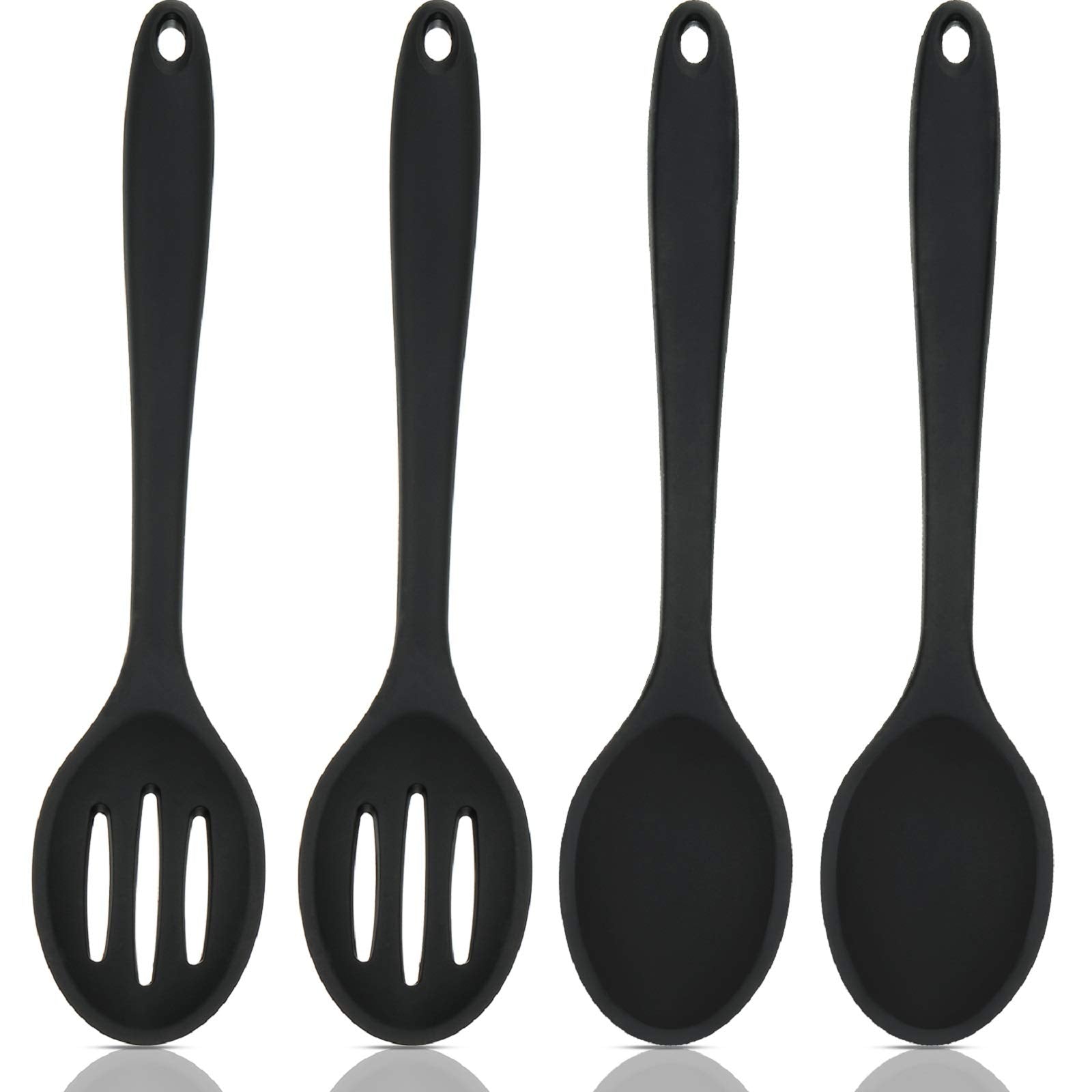 Boao large-serving-spoons for stirring and serving without scratching cookware