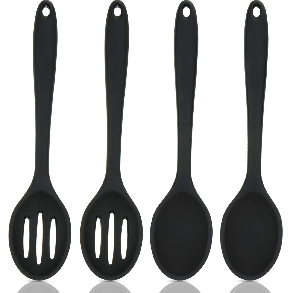 Boao large-serving-spoons for stirring and serving without scratching cookware