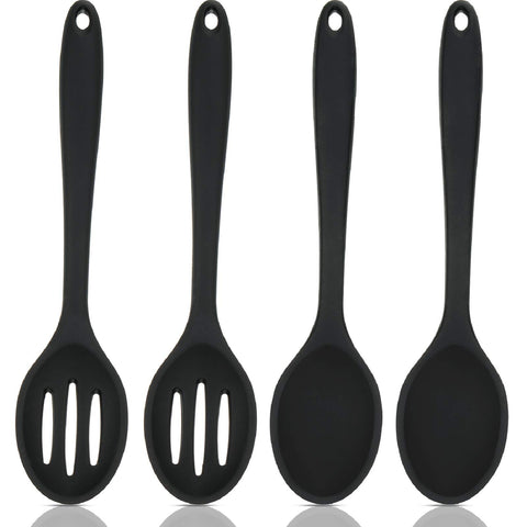 Boao large-serving-spoons for stirring and serving without scratching cookware