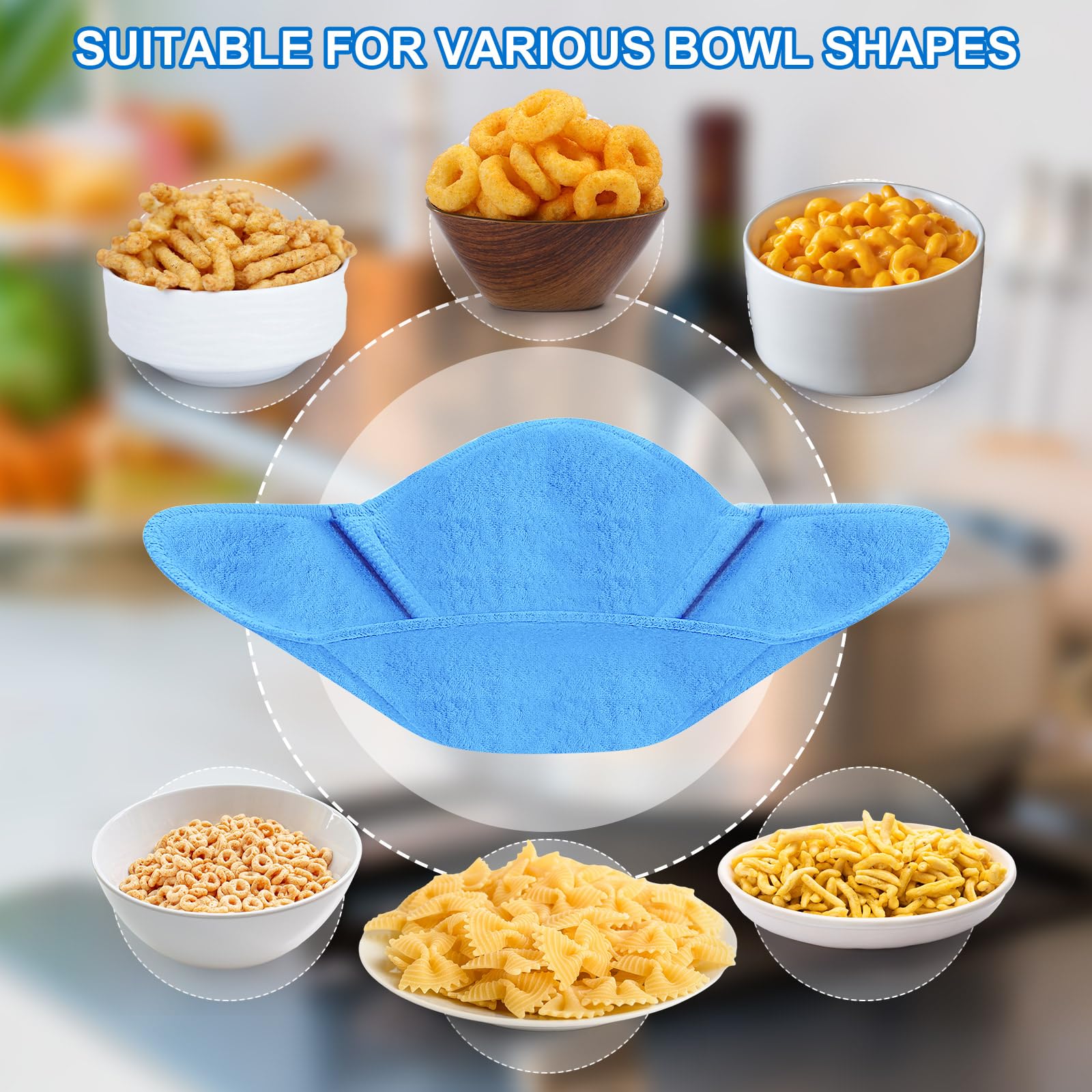 Boao six-pack of bowl cozies ready for daily use.