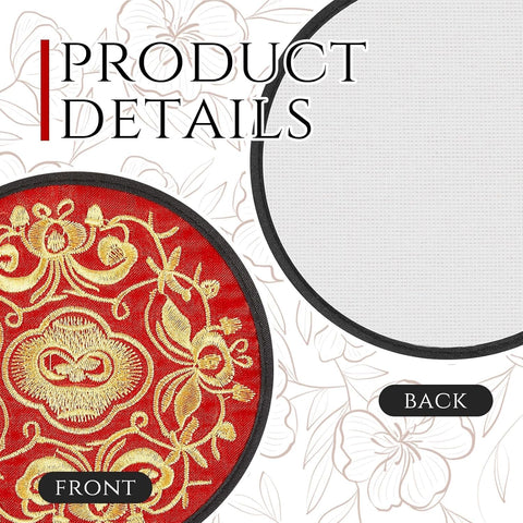 Boao vintage ethnic pattern coaster brings vibrant charm to any table.
