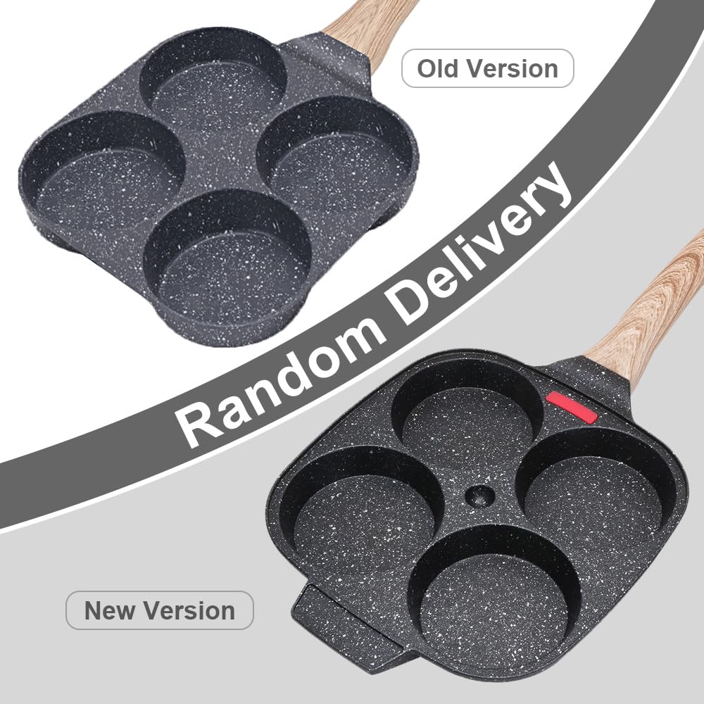 Bobikuke egg pan works with gas and induction for versatile cooking.