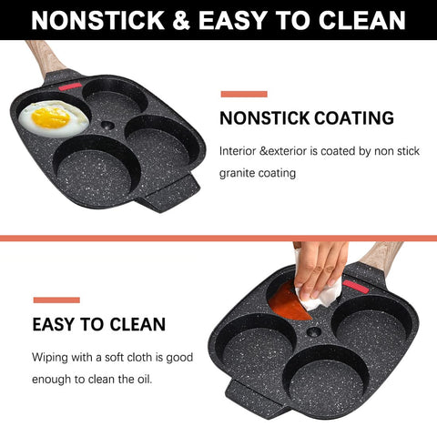 Bobikuke aluminum body provides even heat distribution and quick preheating.