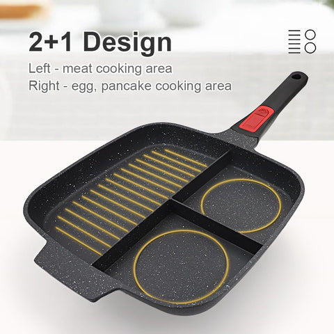 Bobikuke nonstick medical stone coating promotes easy release and quick cleanup.