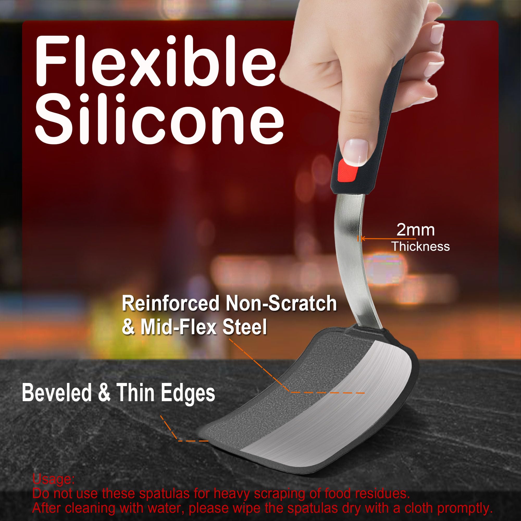BodiCal heat-resistant grip handle for confident cooking