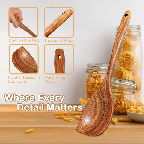 BodiCal 12.8in right-corner spoon for precise stirring