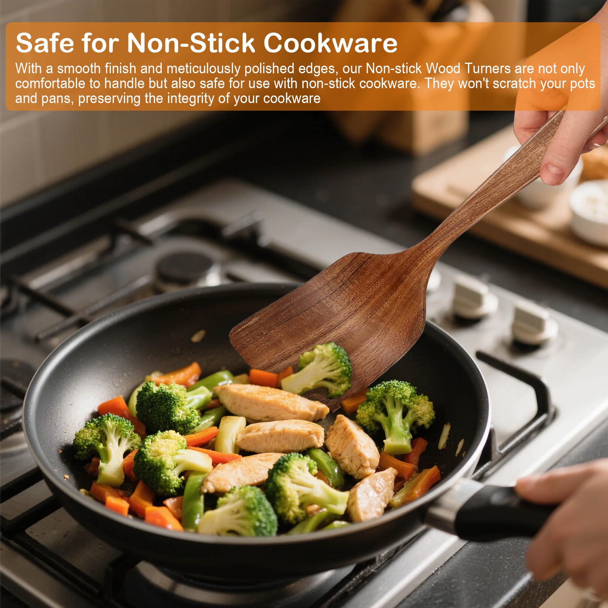 BodiCal 12.8in slotted spoon with efficient draining