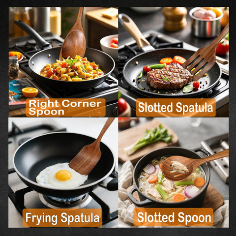 BodiCal teak spoons gift set ready for gifting