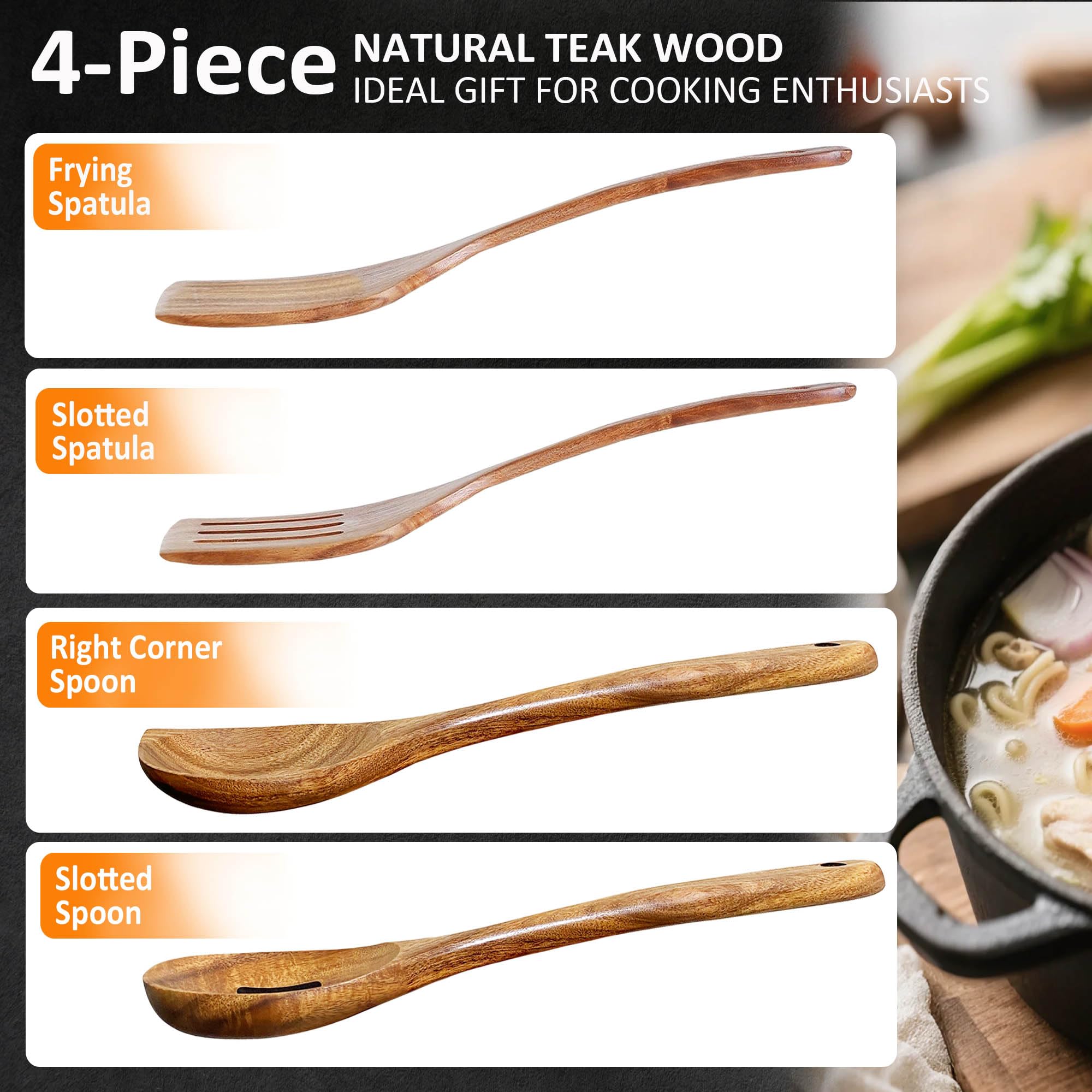 BodiCal teak closeup shows natural grain and durability