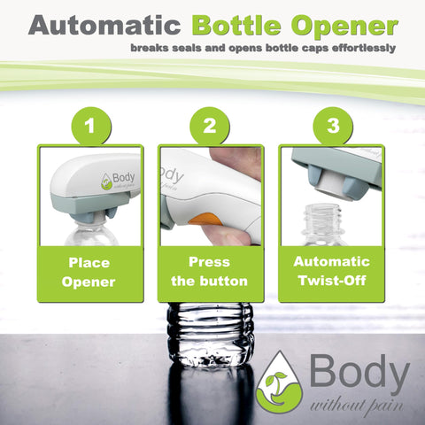 Body Without Pain helps with milk bottle caps for weak hands.