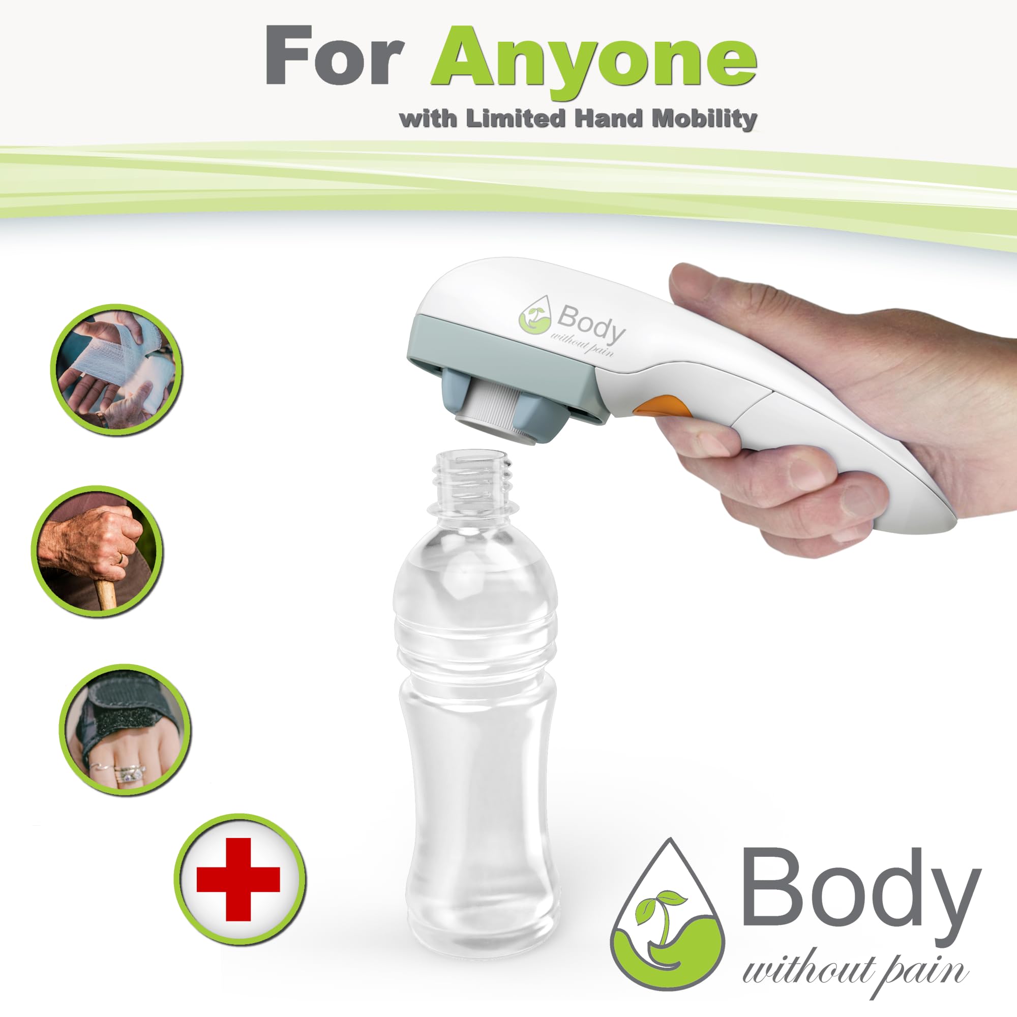 Body Without Pain portable opener is ideal for seniors on the go.