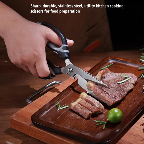 BoFuYuan kitchen scissors fish scale scraper for easy prep