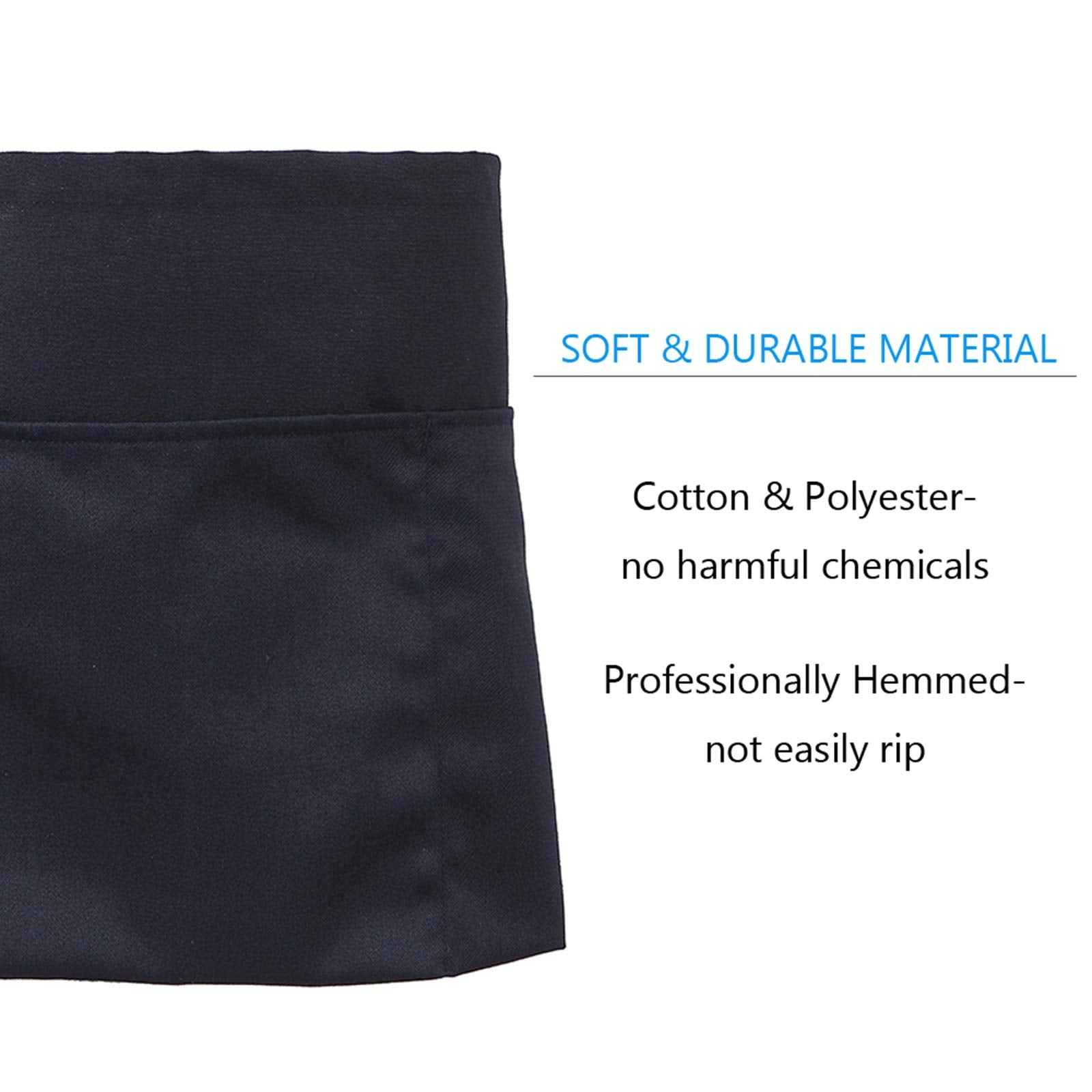 BOHARERS six-pack collection showcases versatile black server aprons for busy shifts.