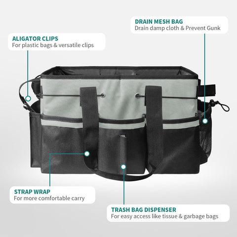 BOHEMIABY 900D fabric offers durable protection against wear.