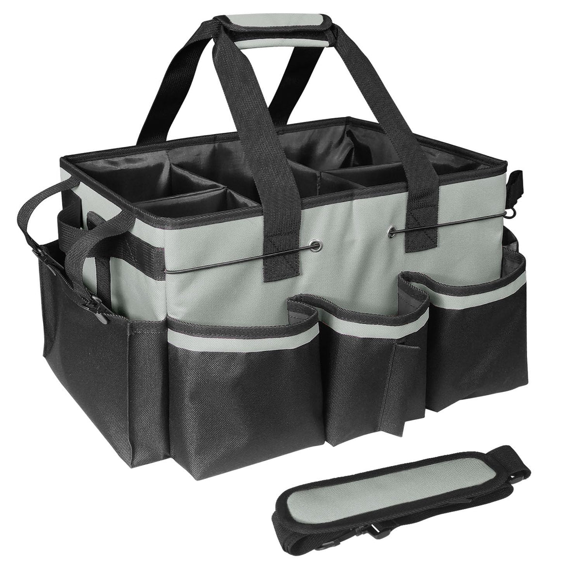 BOHEMIABY cleaning bag with large organizer space for housekeepers.