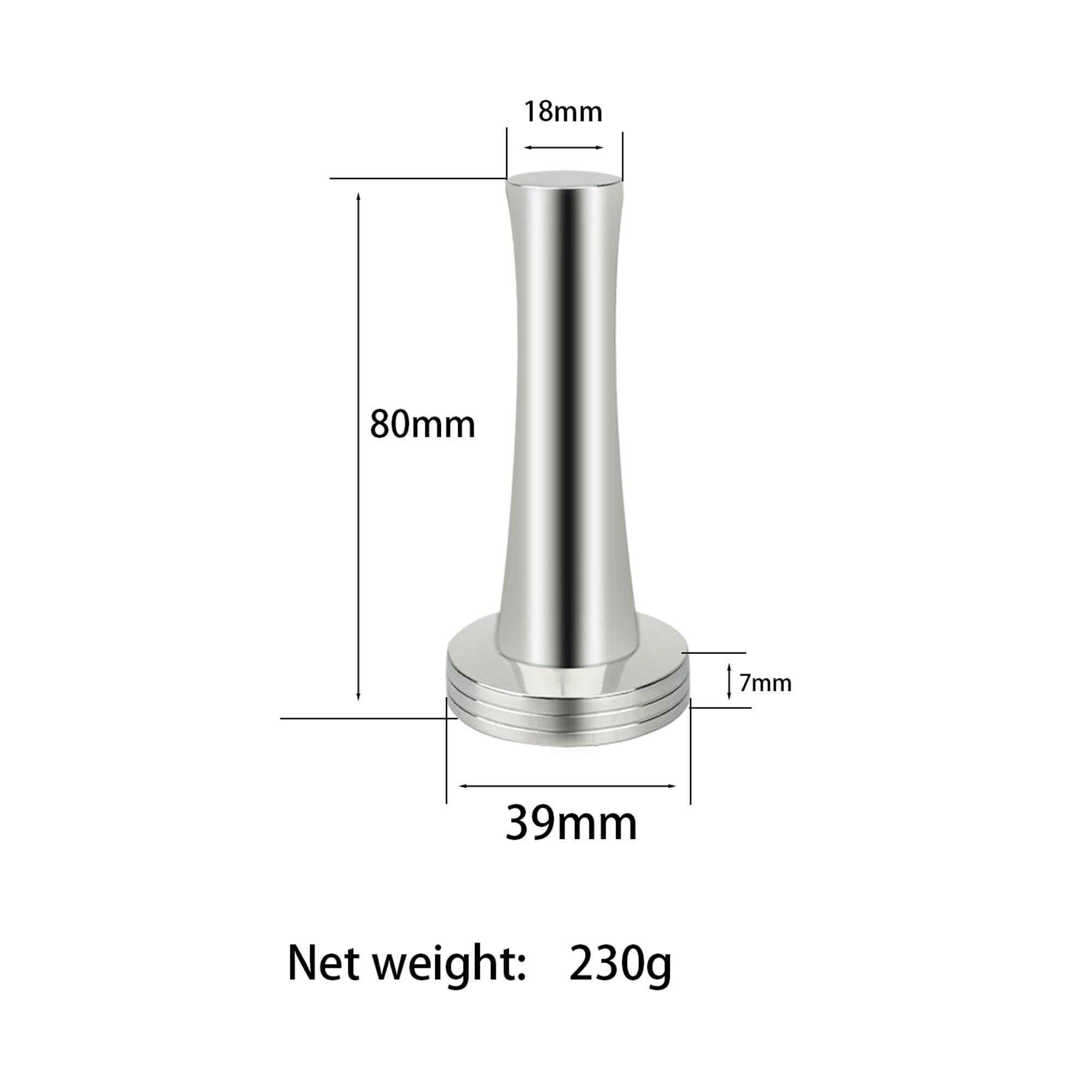 Boicafe 304 stainless-steel base ensures durability and easy cleaning