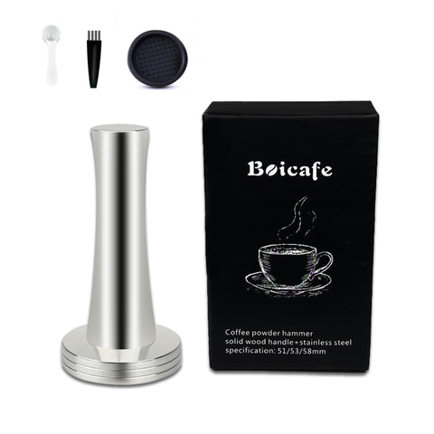 Boicafe coffee tamper base fits 39mm–40mm portafilters for precise density