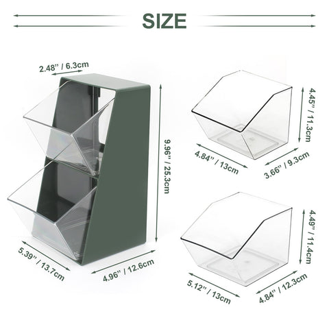 Bokelai removable drawers simplify cleaning and reconfiguration of space.