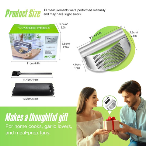 Silicone garlic peeler by BOKKY helps slip-free pre-peel prep