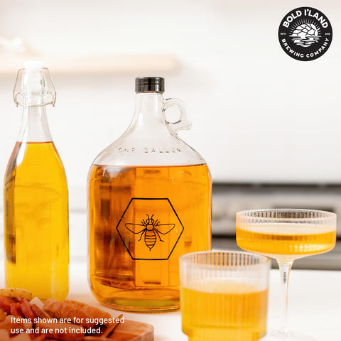 Bold I’Land hydrometer and test jar for quick alcohol readings