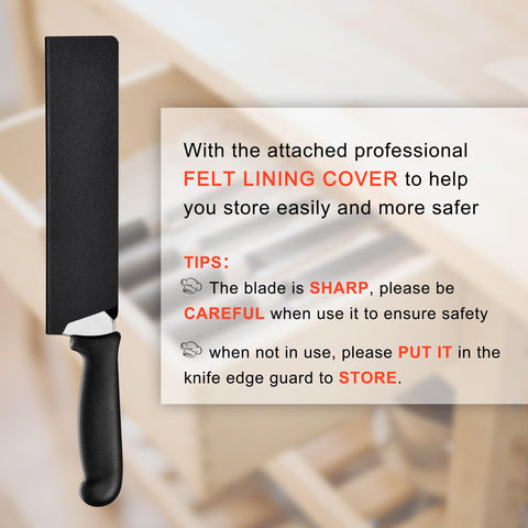 BOLEXINO versatile bread knife suitable for multiple kitchen tasks