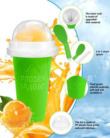 Bollove Slushie Cup portable design ideal for travel and on-the-go use