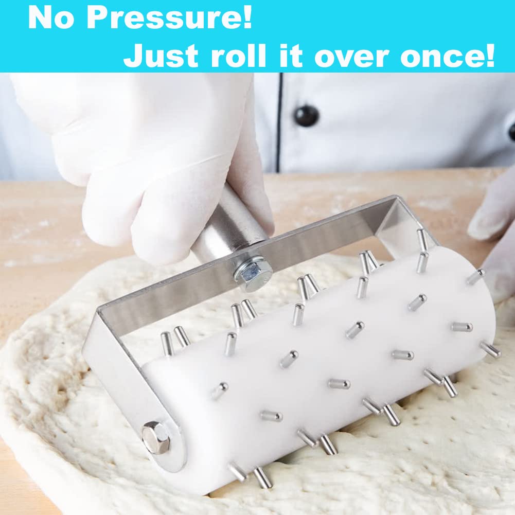 BOLTCORRSE multiuse dough docker helps with pie crusts and crackers alike