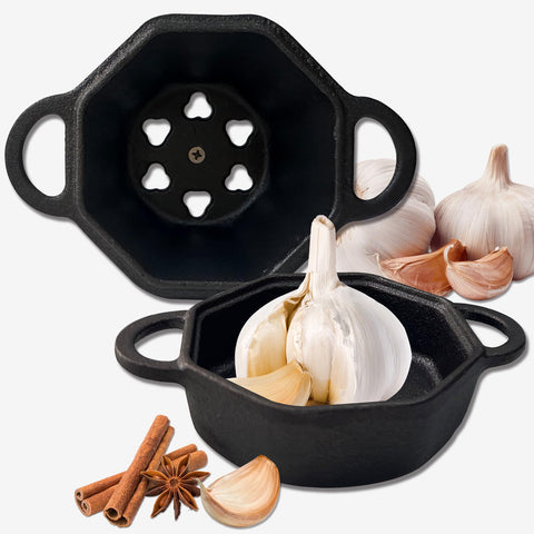 BOLVOUD Garlic Roaster compact size fits small ovens and countertops