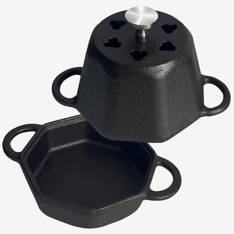 BOLVOUD Garlic Roaster heat-lock lid preserves moisture for richer cloves