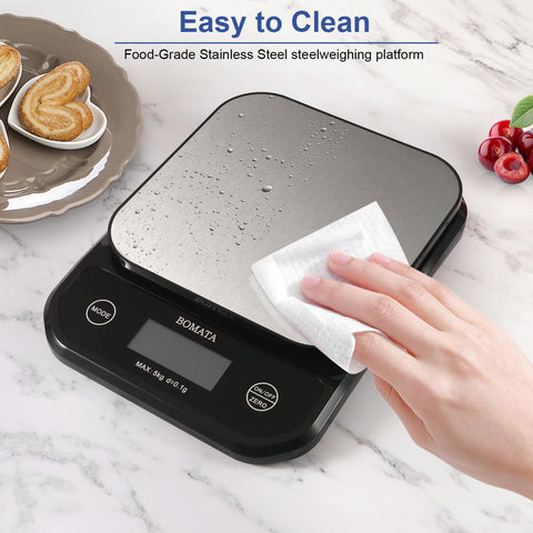BOMATA IPX6 waterproof design is easy to rinse after splashes