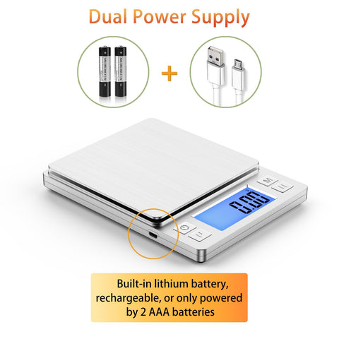 BOMATA USB-rechargeable scale offers portable weighing with USB charging