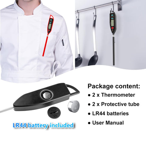 BOMATA pocket sheath protects the probe and fits in your apron