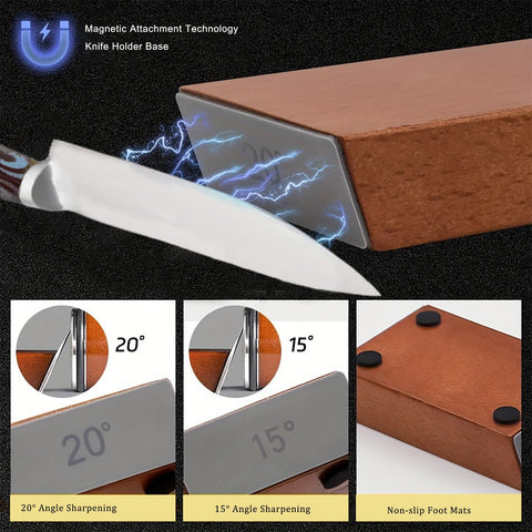 BomCot ceramic disc sharpener with 1000 grit for fine polish and burr removal.