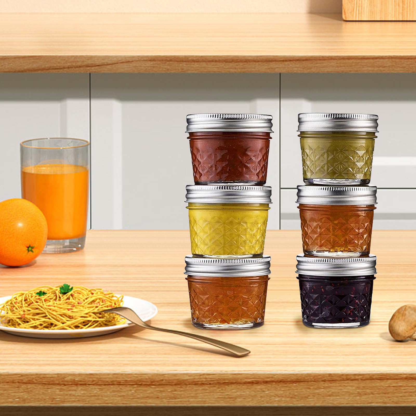 Bomex six-pack jars perfect for DIY gifts and party favors.