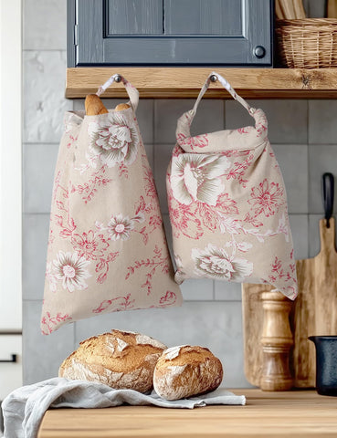 Bomis bread bag care wipe clean or hand wash.