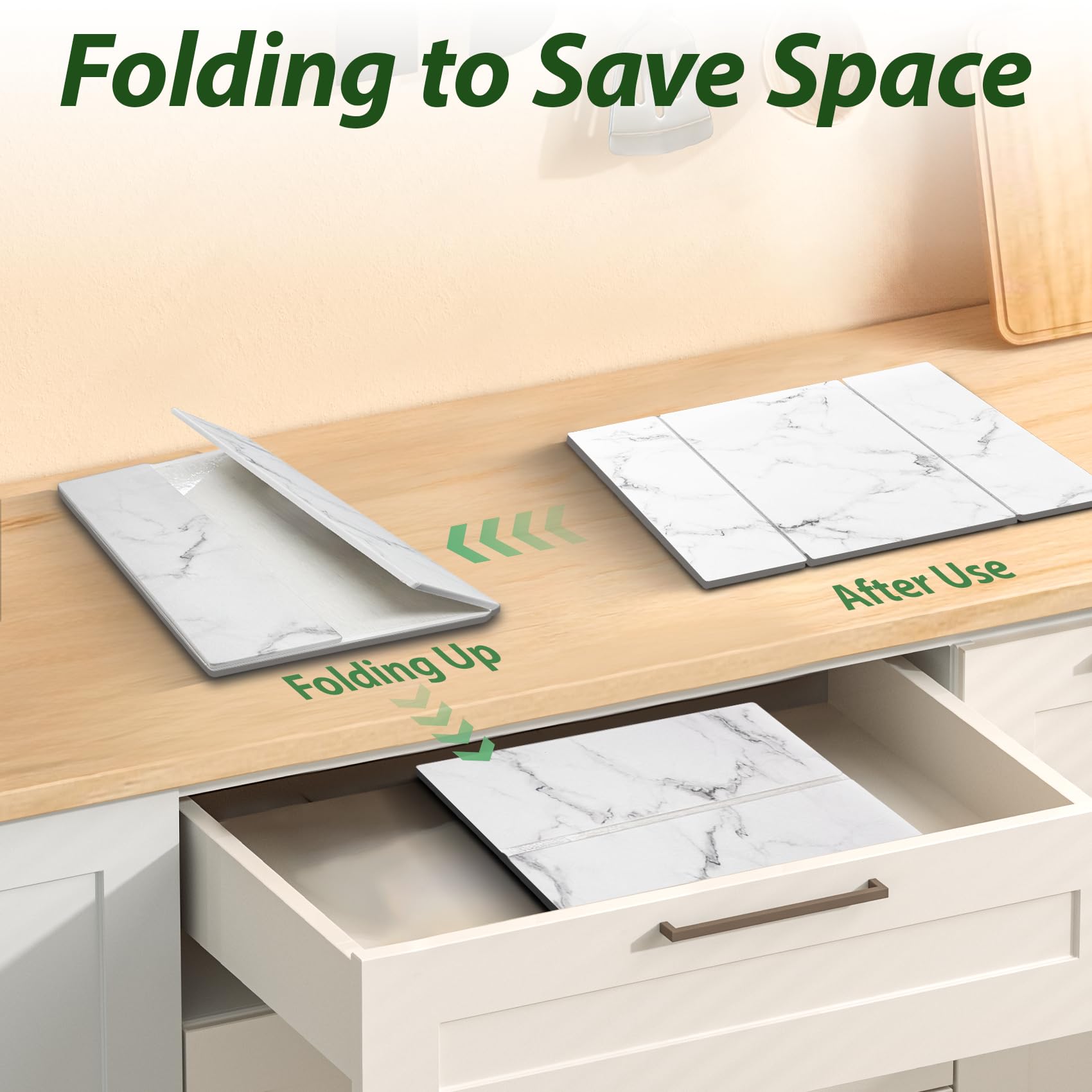 Bomoks gift-ready stone drying mat displayed as a stylish kitchen essential.
