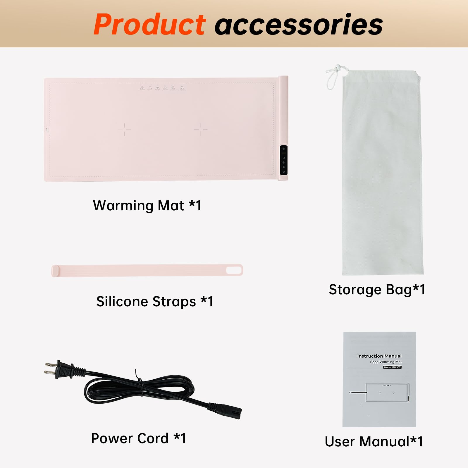 Bomova warming mat easy cleanup roll up for compact storage