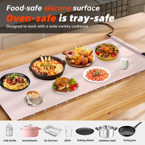 Bomova warming mat portable buffet use ideal for tailgates and outdoor events