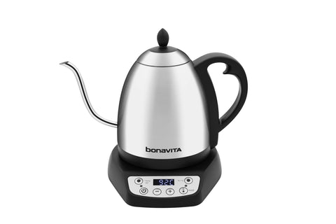 Bonavita 1L gooseneck kettle pour-over precision for coffee.