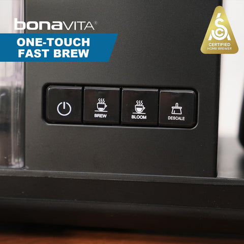 One-touch cleaning supports effortless upkeep for consistent taste.