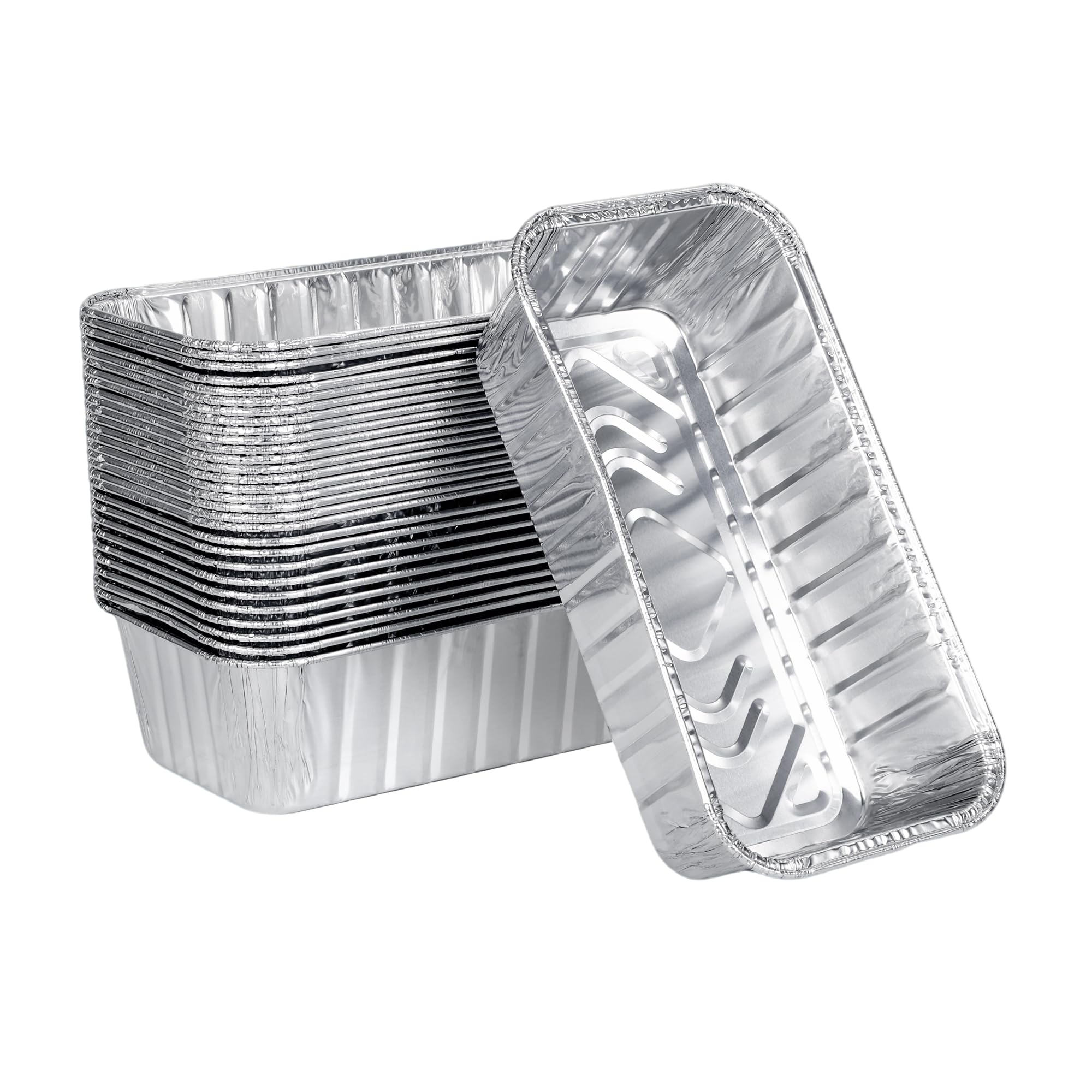 BondOnLum 2lb loaf pan in oven-ready form for even baking.