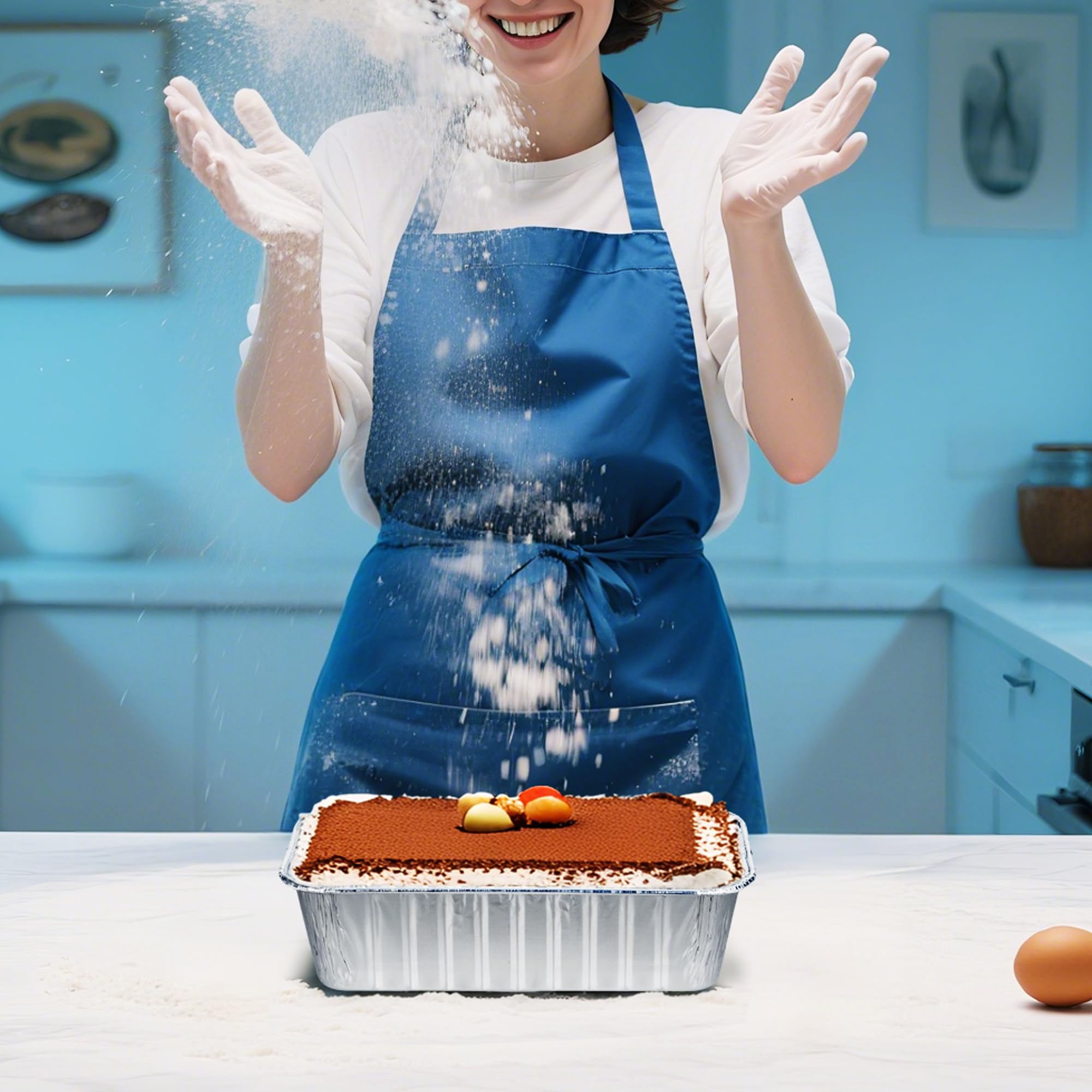 BondOnLum eco-friendly, recyclable bakeware ideal for parties and events.
