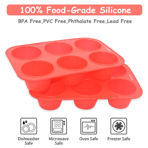 Bongpuda non-stick interior glossy surface enables quick release of baked goods