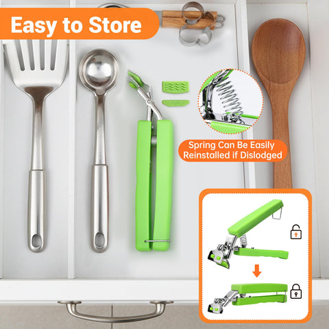 Bonison grips plates and bowls 8–11 inches for stable transfers.