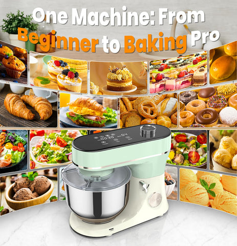 Dishwasher-safe Bonnor attachments simplify cleanup after baking